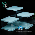 High quality colorful PVC clear windows follower carrying box